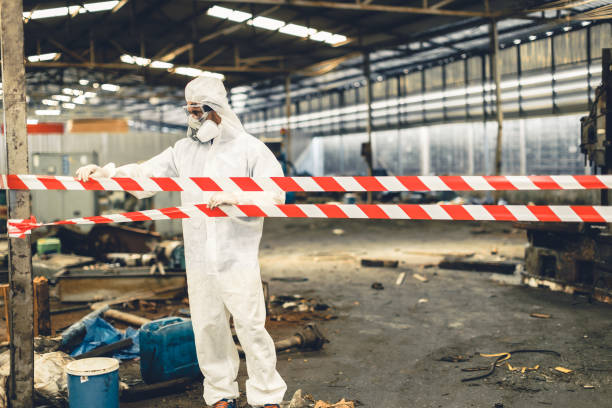 Professional Hoarding Cleanup technician working in Mount Calvary, WI